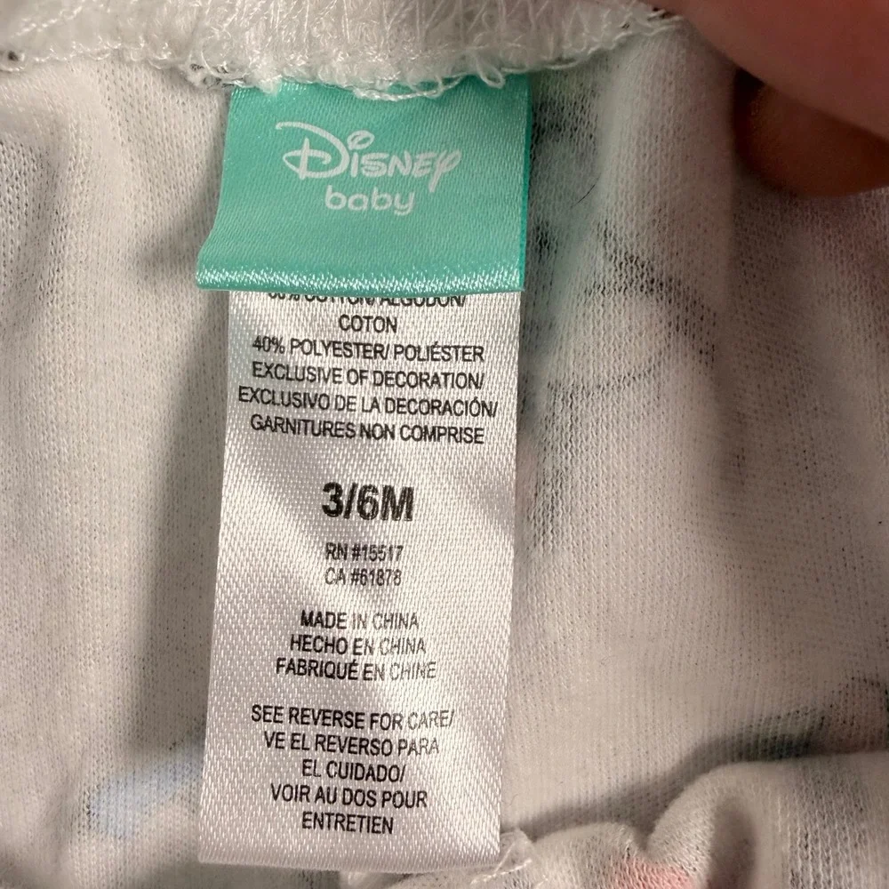 Disney Baby Mickey Mouse Goofy Donald Footed Pants and Beanie Set‎ 3-6M